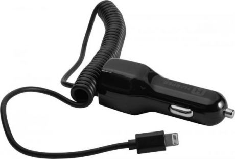 Автомобильное зарядное устройство Harper CCH-3115 2.1A USB 8-pin Lightning черный
