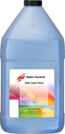 Тонер Static Control LCS-1KG-COS2 голубой флакон 1000гр. для принтера Lexmark CS310/CS317/CS410/CS417/CS510/CS517