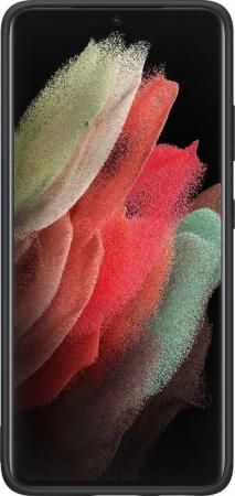 Чехол (клип-кейс) Samsung для Samsung Galaxy S21 Ultra Silicone Cover S21 Ultra черный (EF-PG998TBEGRU)