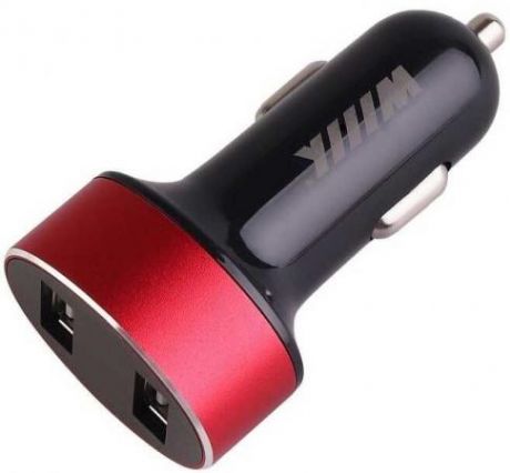 Автомобильное зарядное устройство Wiiix UCC-2-25-VM-B 2.1A 2 х USB черный