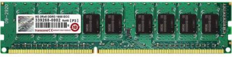 Оперативная память 8Gb (1x8Gb) PC3-12800 1600MHz DDR3L DIMM ECC CL11 Transcend TS1GLK72W6H