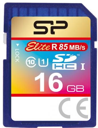 Флеш карта SD 16GB Silicon Power Elite SDHC Class 10 UHS-I