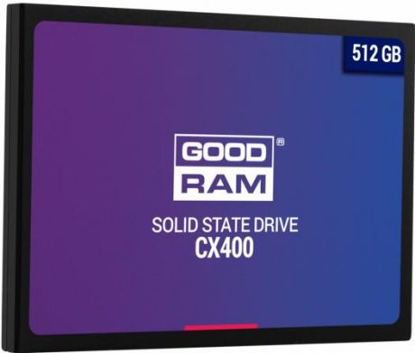 Твердотельный накопитель SSD 2.5" 512 Gb Goodram SSDPR-CX400-512 Read 550Mb/s Write 490Mb/s TLC