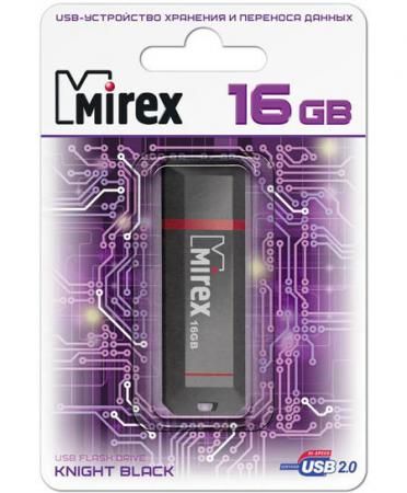 Флеш накопитель 16GB Mirex Knight, USB 2.0, Черный