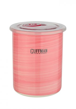 GUFFMAN Керамическая банка, розовая, 0,7 л