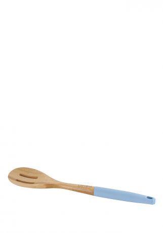 GUFFMAN ложка с прорезями бамбуковая, голубая