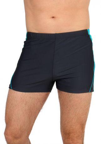 Плавки-шорты мужские с контрастными вставками