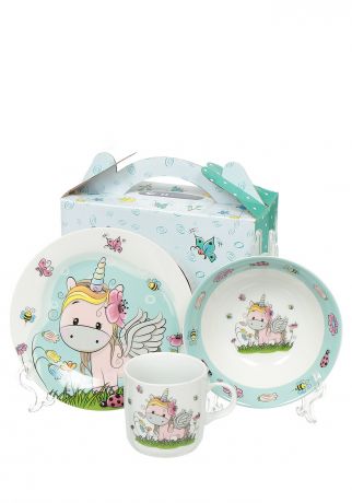 Детский набор посуды из 3х предметов