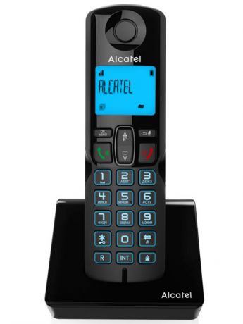 Радиотелефон Alcatel S230 Black Выгодный набор + серт. 200Р!!!
