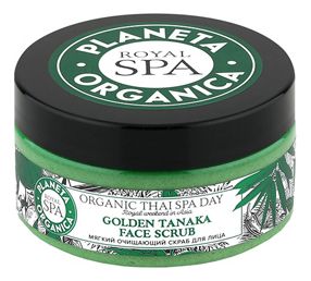 Скраб для лица Organic Thai Spa Day Golden Tanaka Face Scrub 100мл