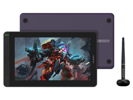 Графический планшет Huion Kamvas 13 Purple Выгодный набор + серт. 200Р!!!