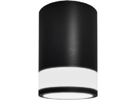 Светильник In Home GX53-П BL Цилиндр под лампу GX53 230V IP20 потолочный с подсветкой Black 4690612033785