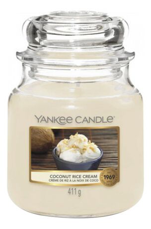 Ароматическая свеча Coconut Rice Cream: свеча 411г