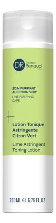 Тонизирующий лосьон для лица Lotion Tonique Astringente Citron Vert 200мл