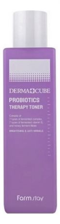 Тонер для лица с пробиотиками Derma Cube Probiotics Therapy Toner 200мл