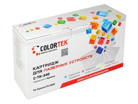 Картридж Colortek (схожий с Kyocera TK-340) Black для Mita FS-2020D