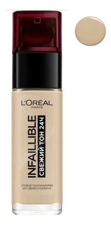 Тональный крем для лица Infaillible 24H Stay Fresh Foundation 30мл (дозатор-помпа): 130 Бежевый