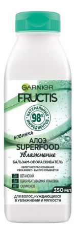 Бальзам-ополаскиватель для волос Алоэ Увлажнение Fructis Superfood 350мл