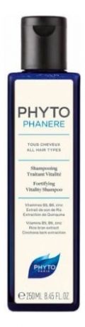 Восстанавливающий шампунь для волос Phyto Phytophanere Shampooing Traitant Vitalite 250мл