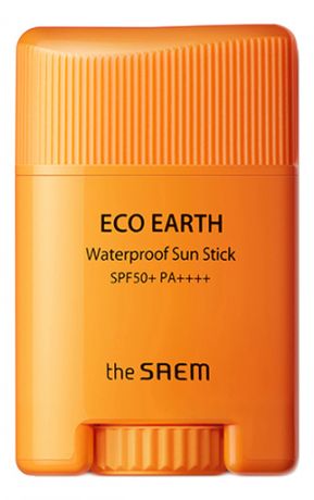 Солнцезащитный стик водостойкий Eco Earth Waterproof Sun Stick SPF50+ PA++++ 17г
