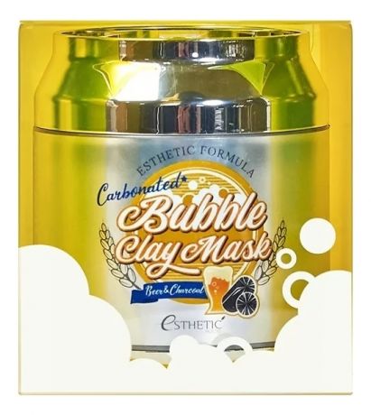 Глиняная пузырьковая маска для лица Esthetic Formula Carbonated Bubble Clay Mask 80мл