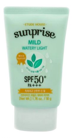 Солнцезащитное средство для лица Sunprise Mild Watery Light SPF50+ PA +++ 50г