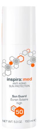 Солнцезащитная эмульсия Inspira: Med Anti Aging Sun Protection Sun Guard SPF50: Эмульсия 150мл