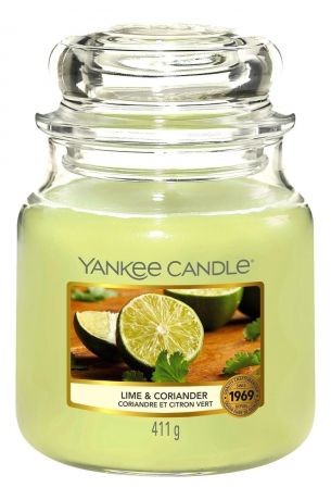 Ароматическая свеча Lime & Coriander: Свеча 411г