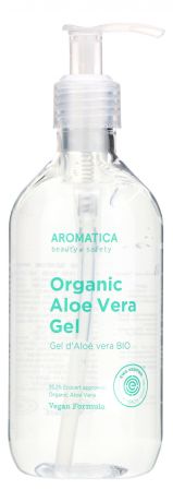 Органический гель для тела с экстрактом алоэ 95% Organic Aloe Vera Gel: Гель 500мл