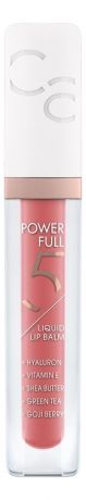 Бальзам для губ Powerfull 5 Liquid Lip Balm 4,5мл: 010 Glossy Apricot