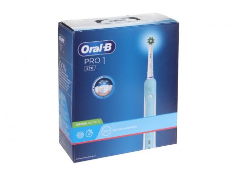 Зубная электрощетка Braun Oral-B Pro 1 570 Turquoise