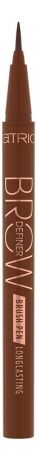 Маркер для бровей Brow Definer Brush Pen Longlasting 0,7мл: 030 Chocolate Brown