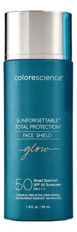 Солнцезащитная эмульсия для лица Тотальная защита Sunforgettable Total Protection Face Shield SPF50 PA+++ 55мл: Сияющий