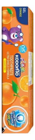 Гелевая зубная паста со вкусом апельсина от 6 месяцев Kodomo Gel 40г