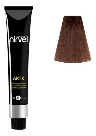 Краска для волос на основе протеинов пшеницы Color ARTX 100мл: 6-07 Теплый натуральный темный блондин
