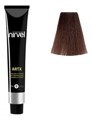 Краска для волос на основе протеинов пшеницы Color ARTX 100мл: 5-71 Холодный коричневый светло-каштановый