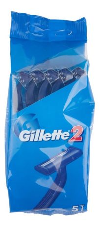 Одноразовый станок Gillette 2: Станок 5шт