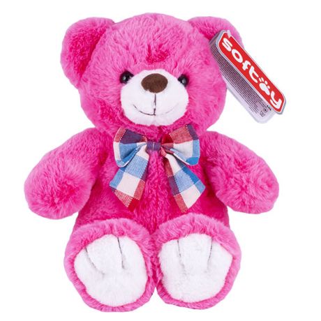 SOFTOY C1716422-4 Медведь розовый 30 см