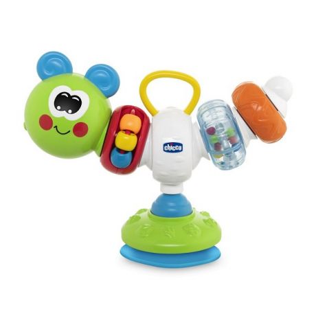 CHICCO TOYS 10036AR Игрушка для стульчика для кормления "Гусеница"