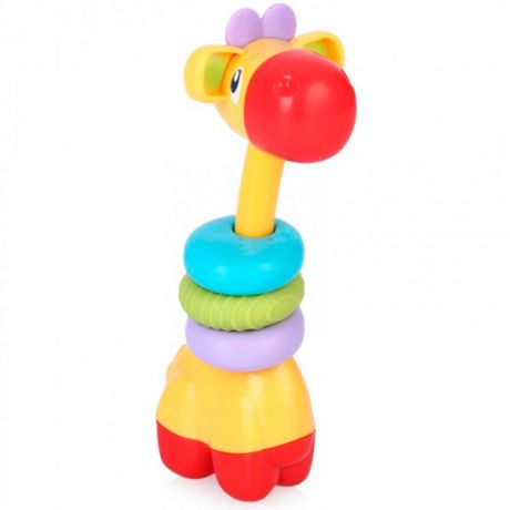 BRIGHT STARTS 10222A Развивающая игрушка-прорезыватель "Веселый жираф"