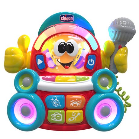 CHICCO TOYS 9492AR Музыкальная игрушка "Караоке" (есть русский язык)
