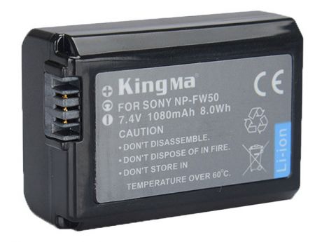 Аккумулятор KingMa (схожий с Sony NP-FW50) 1080mAh 16195