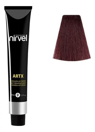 Краска для волос на основе протеинов пшеницы Color ARTX 100мл: 4-56 Бургундский каштановый