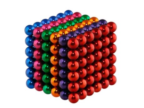 Магниты Forceberg Cube 5мм 216 элементов Multicolor 9-4818070