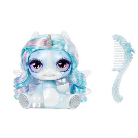 Poopsie Surprise Unicorn 567301-BLU Голубой единорог с волосами c аксессуарами