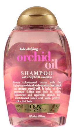 Шампунь для волос с экстрактом орхидеи и маслом из виноградных косточек Orchid Oil Shampoo 385мл