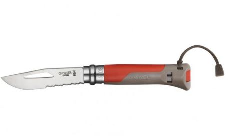 Нож складной Opinel Opinel №8 Vri Outdoor Earth красный 8.5СМ