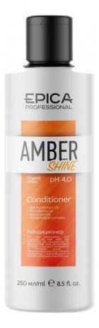 Кондиционер для восстановления и питания волос с облепиховым маслом Amber Shine Organic Conditioner: Кондиционер 250мл