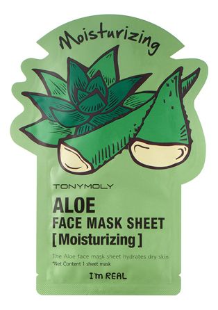 Тканевая маска для лица с экстрактом алоэ I