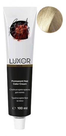Стойкая крем-краска для волос с протеинами пшеницы Luxor Color Permanent Hair Color Cream 100мл: 9.1 Очень светлый блондин пепельный